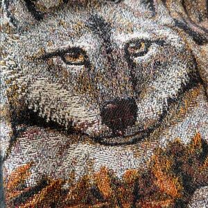 Wolf Blanket As Is